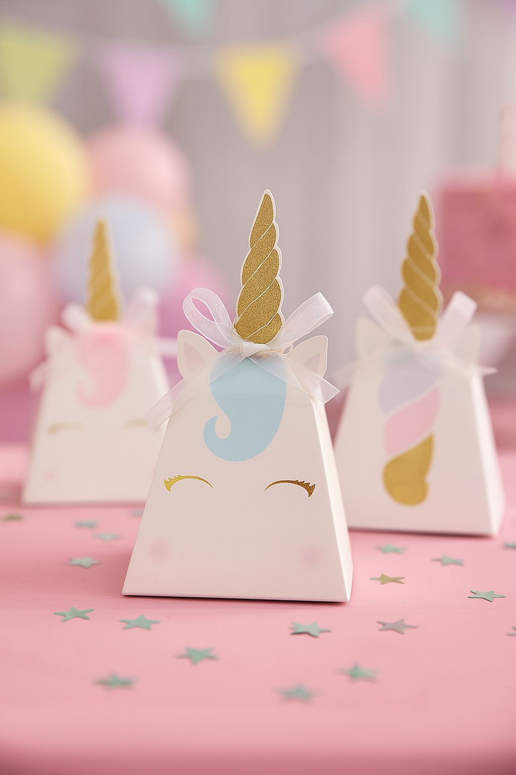 Unicorn Favor Boxes 10568